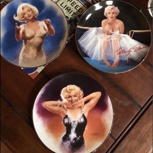 Marilyn Monroe collectors plates